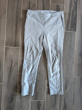 Jules & Leopold Gray Ankle Pants Womens Medium Pull On Career Work Pants